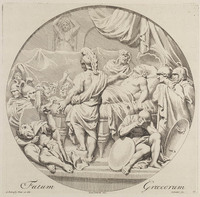 KG 05381
<br/>
Dood van Alexander de Grote
<br/>
<em>Glauber, Johannes (1646-1726)</em>